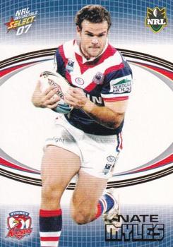 2007 Select NRL Invincible #170 Nate Myles Front